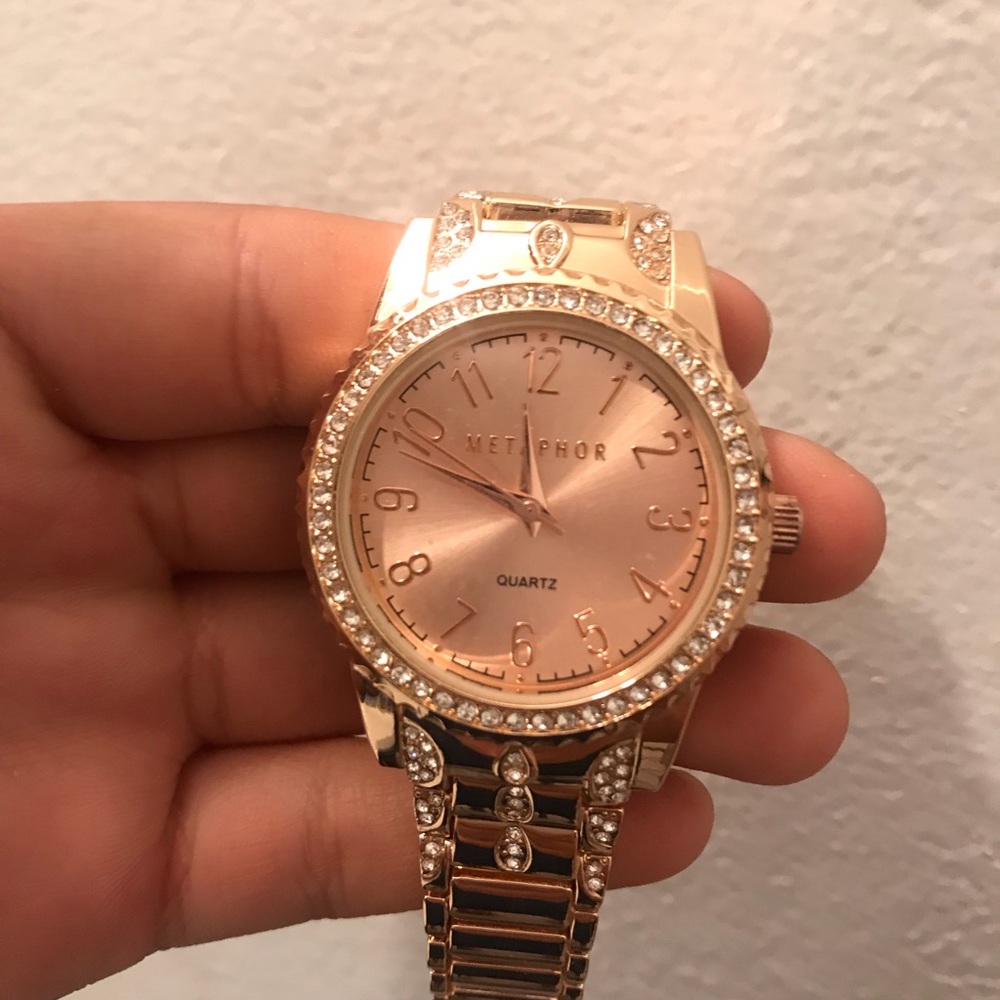 Rose Gold New Watch